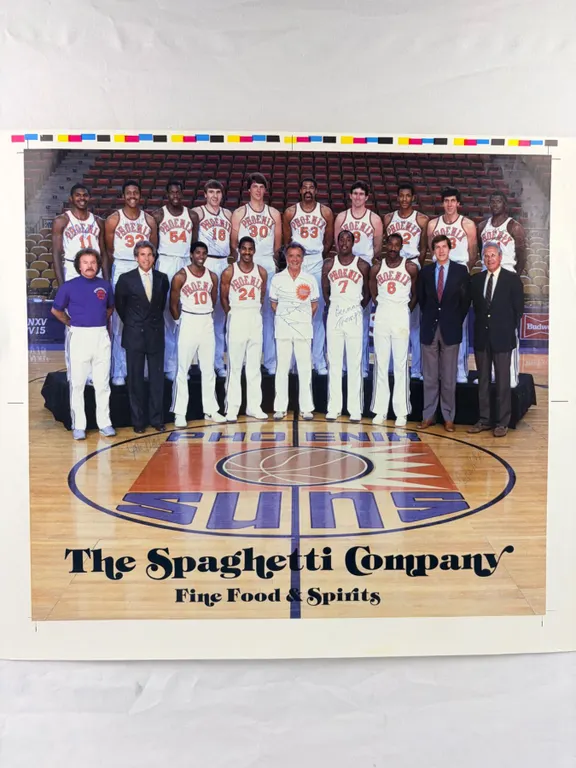 Team Signed Phoenix Suns Poster