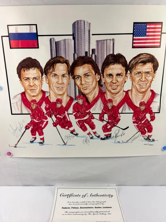 Autographed Lithograph by Madden