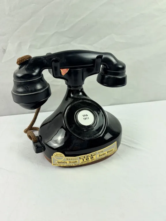 Beams 1928 French Phone Decanter Bottle