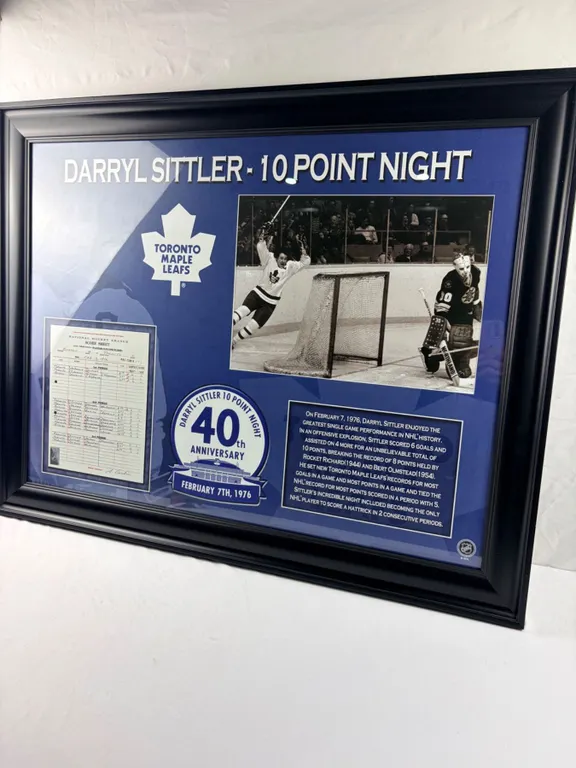 Darryl Sittler - 10 Point Night