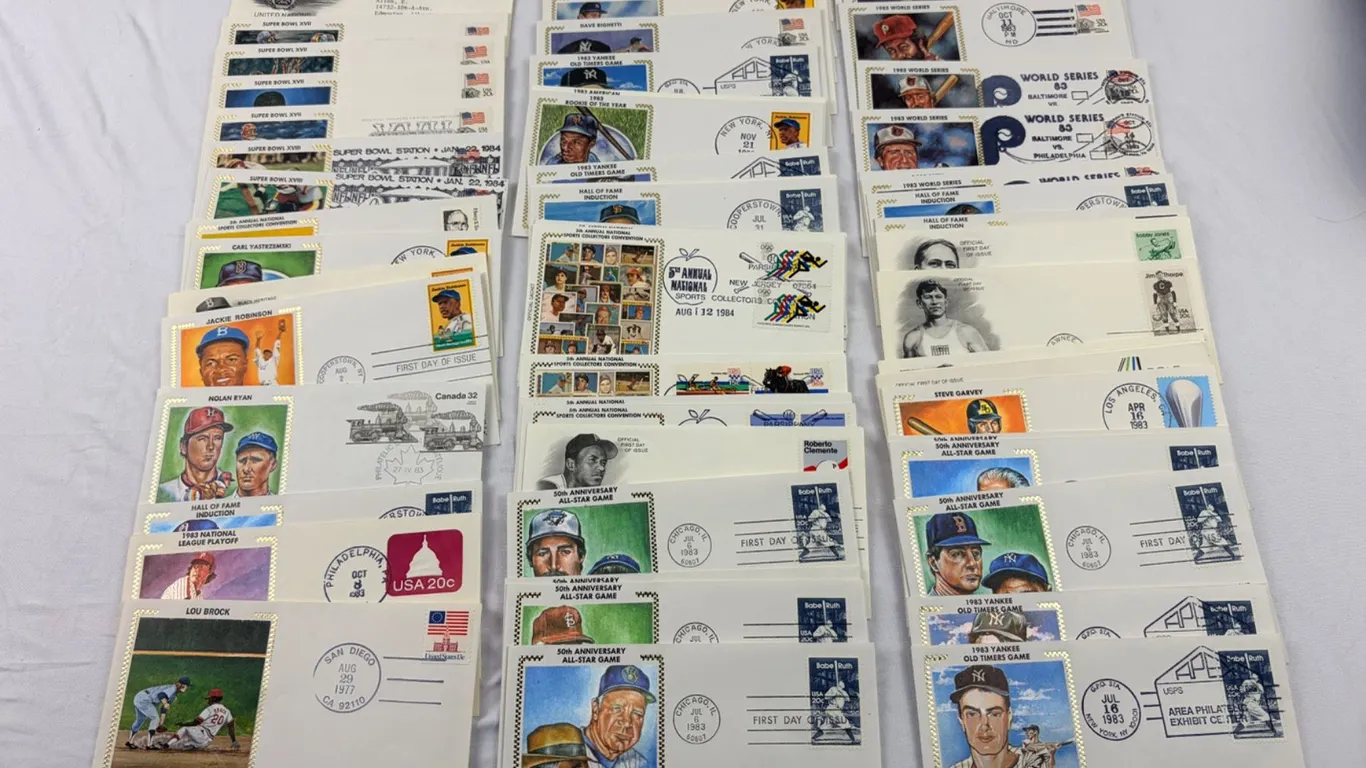 Collection of Baseball Envelopes