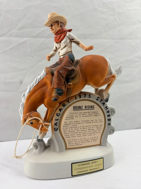 Stampede Spirit Commemorative Series Decanter