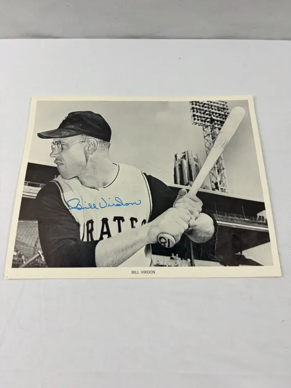 Autographed Photo of Bill Virdon