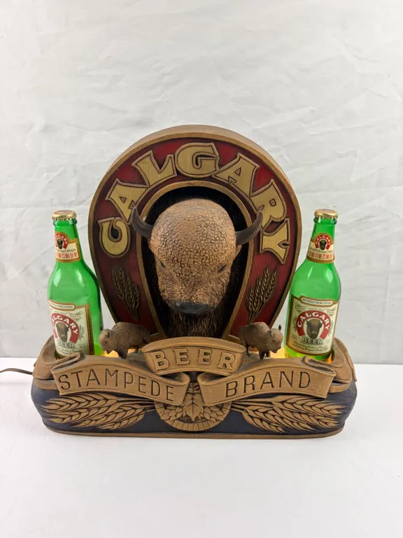 Calgary Stampede Beer Brand Bar Lamp