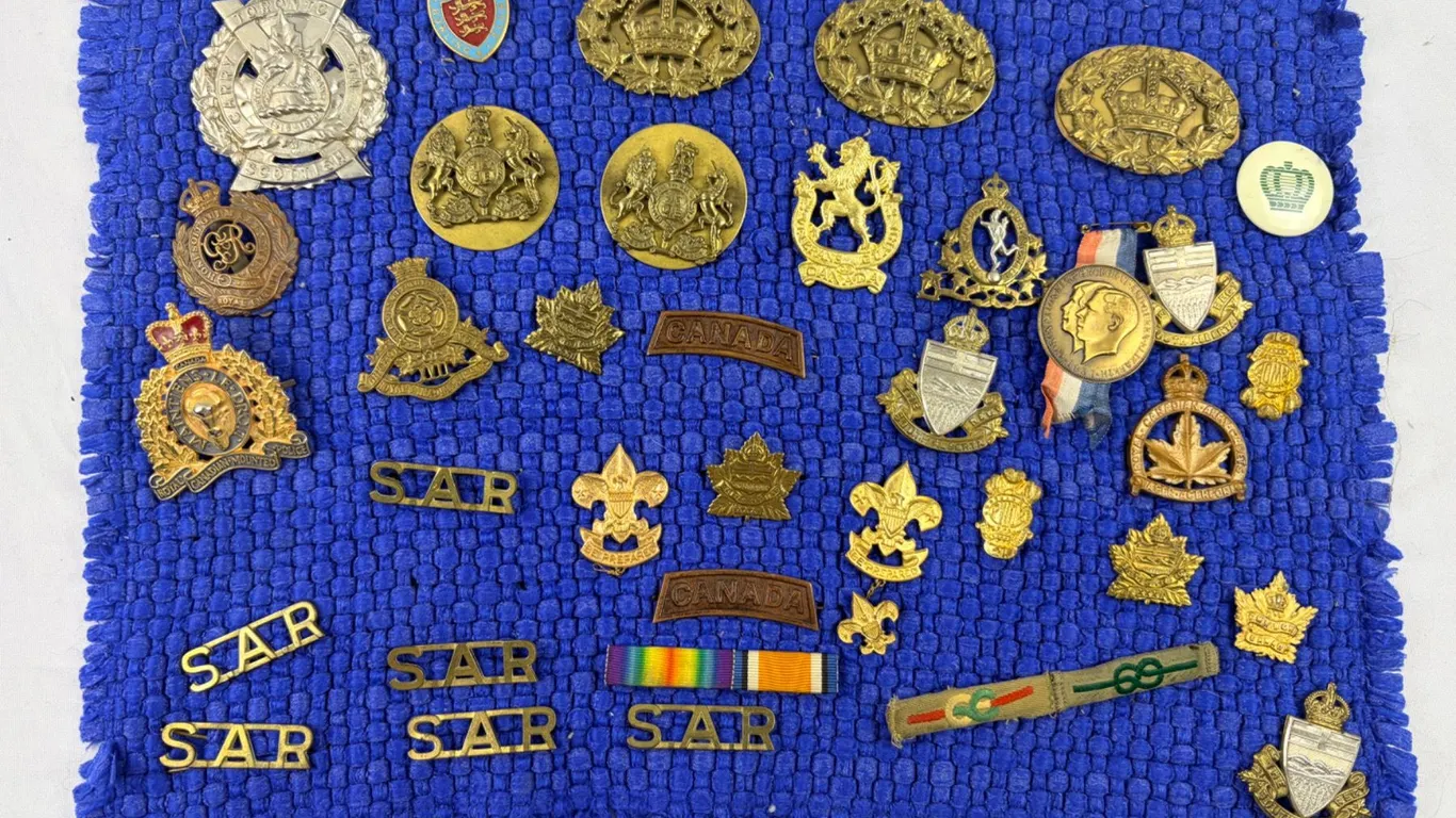 Collection of Regiment Pins