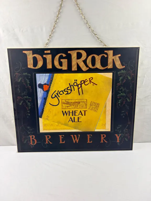 Big Rock Brewery Bar Sign