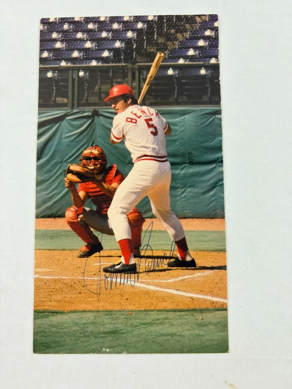 Johnny Bench Autograph