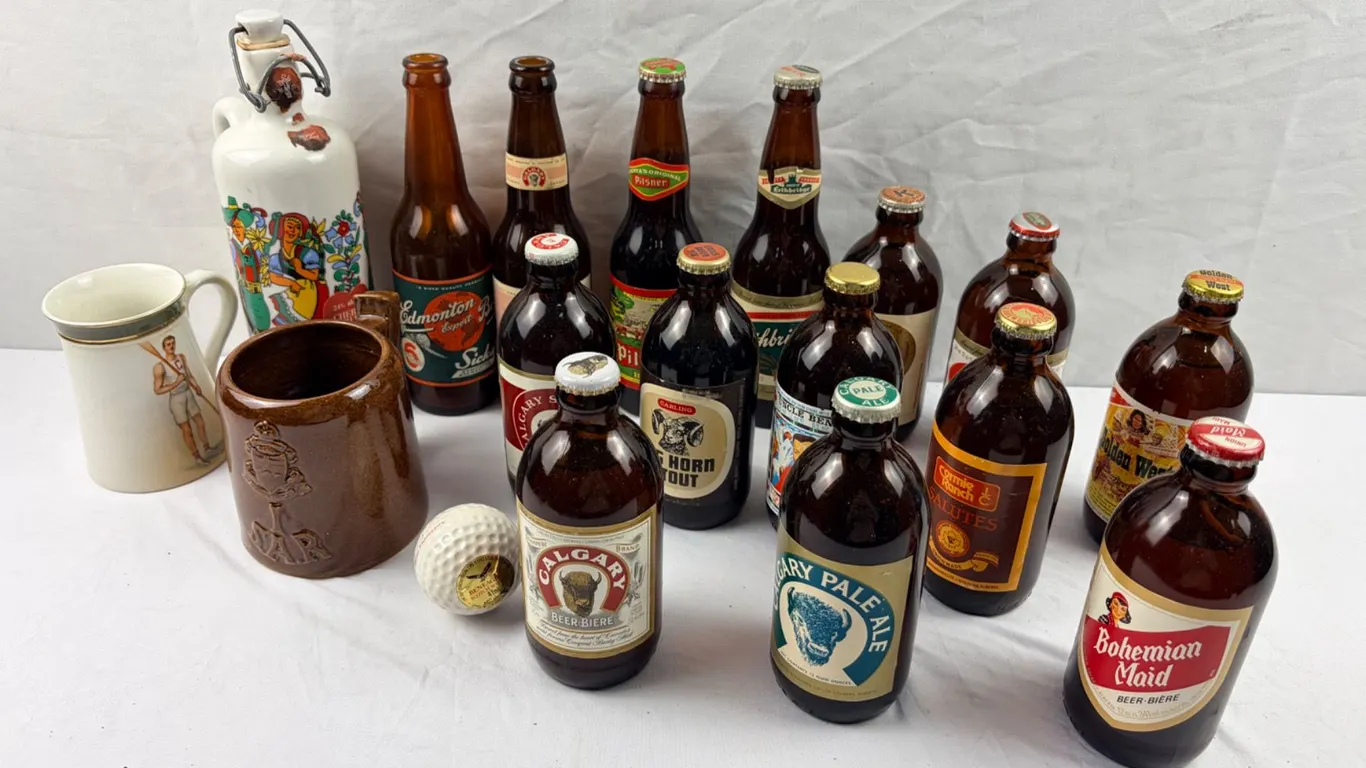 Beer Bottles & Barware