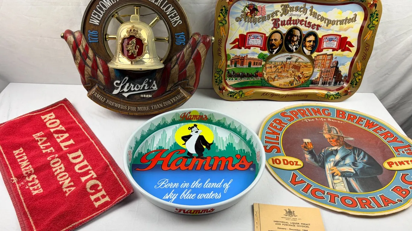 Bar Decor Lot