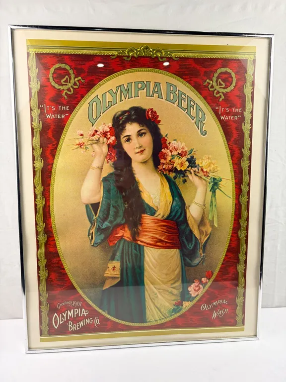 Olympia Beer Poster