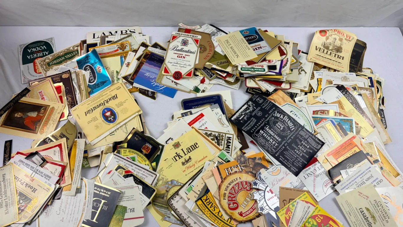 Liquor Bottle Labels