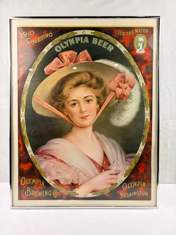 Olympia Beer Poster
