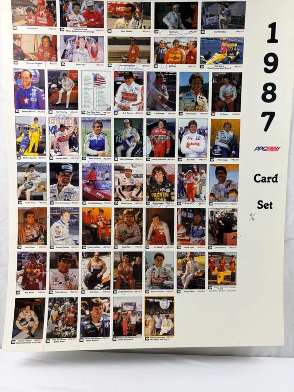 Autographed 1987 Card Set