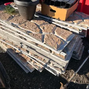 (26 pieces) Decorative Insulated Stone, New/Old Stock
