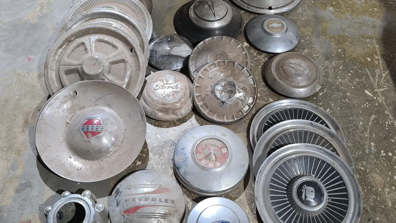 Various Automotive Hubcaps