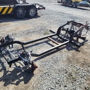 Automotive Frame with Suspension