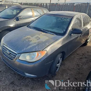 2007 HYUN ELANTRA 4D KMHDU46D37U106223