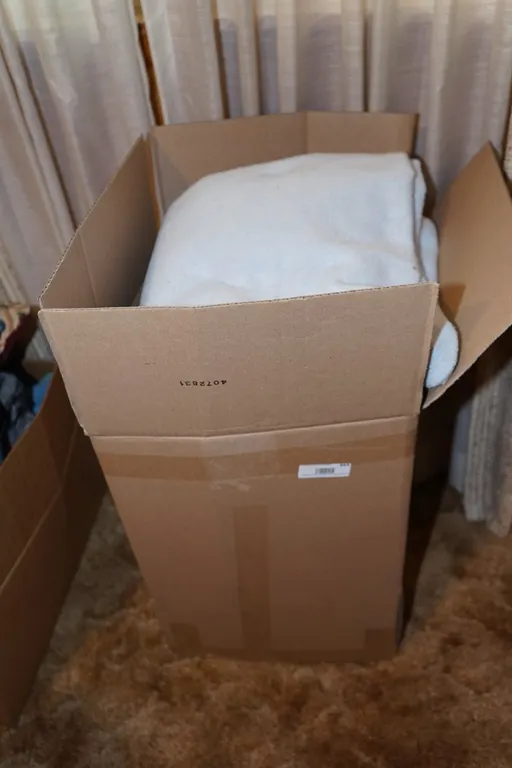 Box of Misc. Blankets