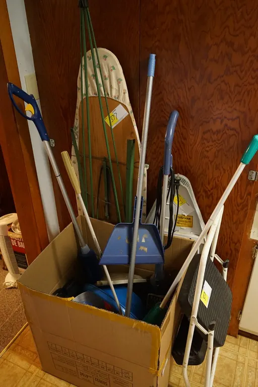 Cleaning Hand Tools, 2 Ironing Boards, Step Stool