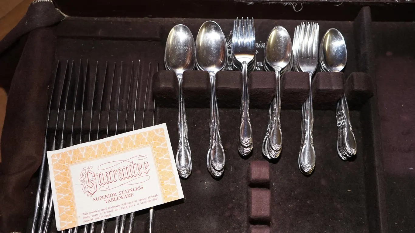 Silverware Set, Approx 71pc