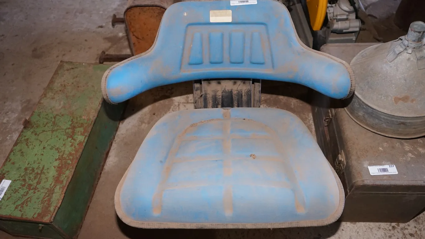 Tractor Supply Blue Tractor Seat