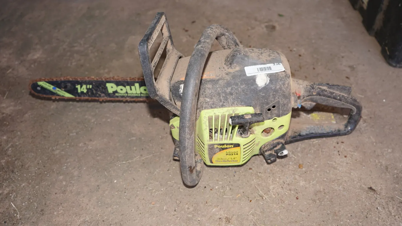 14" Poulan Gas Chainsaw