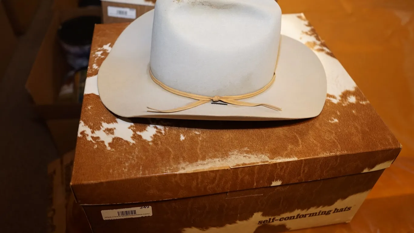 Resistol Self Conforming Sterling Colored Cowboy Hat