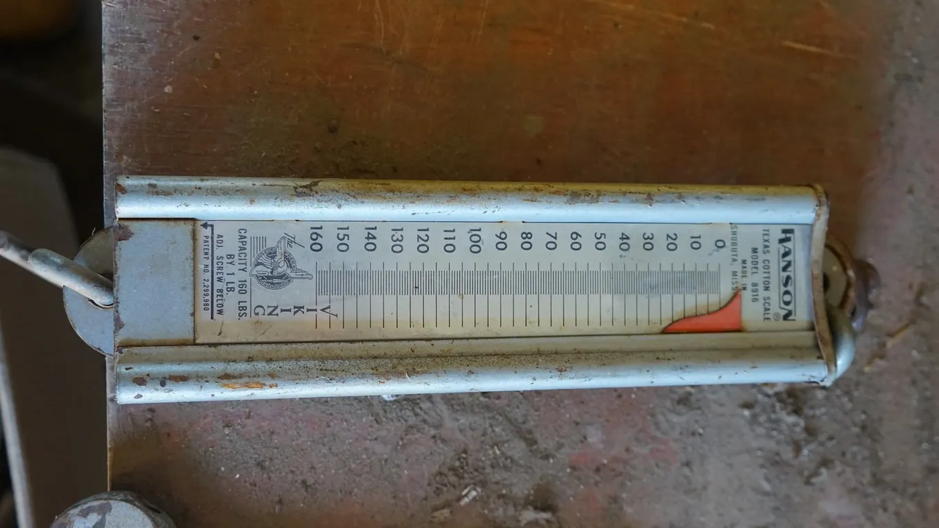 Vintage Hanson Texas Cotton Scale Mod 8916