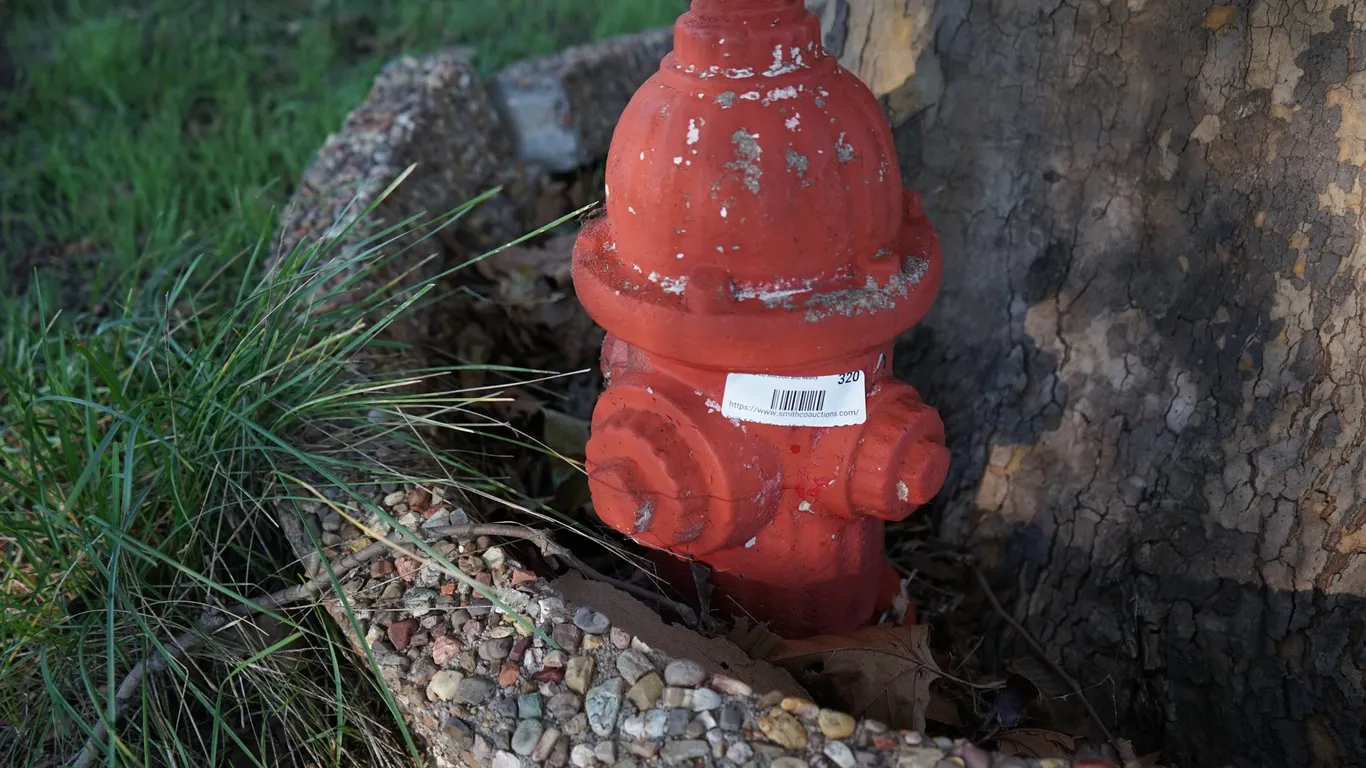 Cement Yard Decoration Fire Hydrant