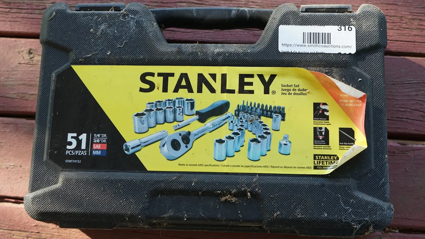 Stanley 51pc Socket Set
