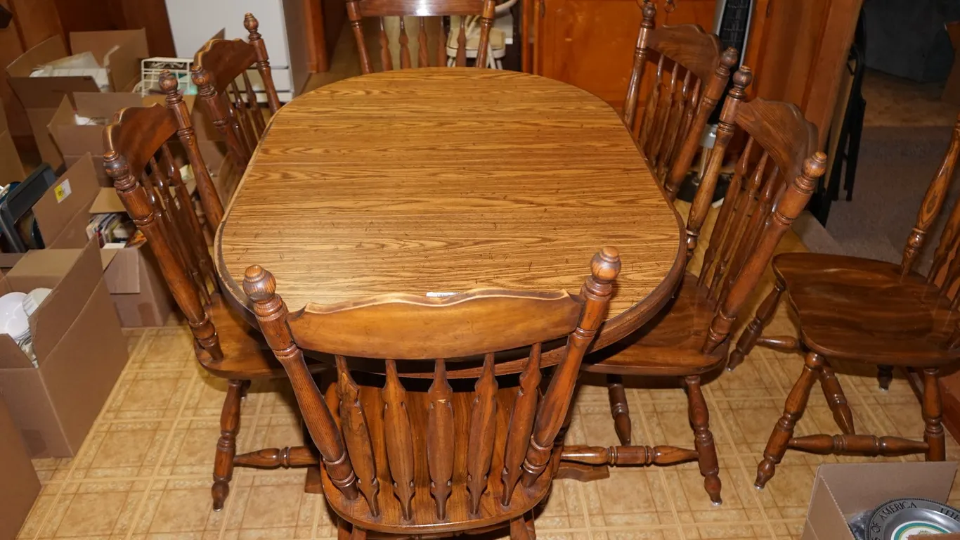 Solid Wood Kitchen Table