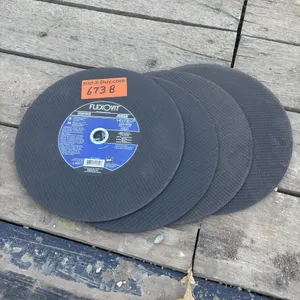 (4) FlexOvit Heavy Duty Cutting Wheels