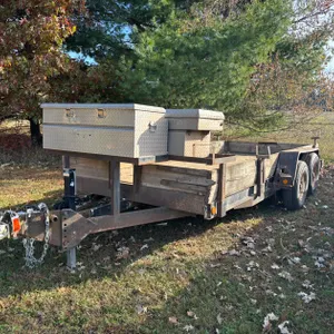 21' Trailer With (2) Utility Boxes