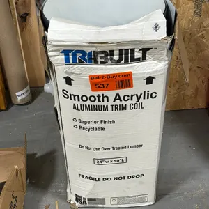 TriBuilt Smooth Acrylic Aluminum Trim Coil