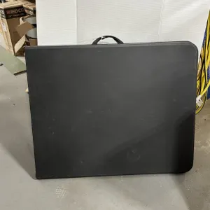 Black 6' Bifold Folding Table
