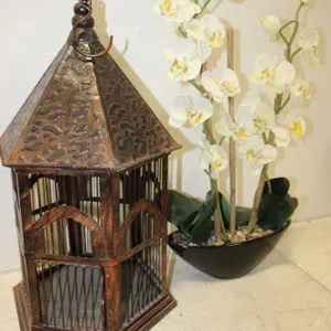 Birdcage & Orchid Décor