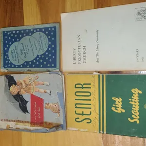 Four Vintage Booklets Girl Scouts Church Play 1930s-1960s