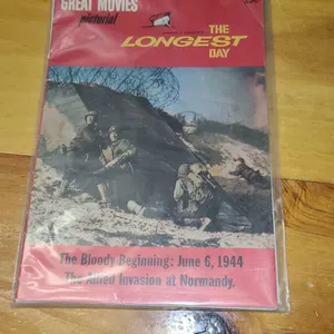 Great Movies Pictorial The Longest Day Magazine 1960s