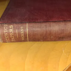The Pickwick Papers by Dickens, Lupton Co. Hardcover