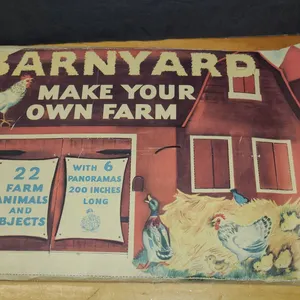 Barnyard Make Your Own Farm Paper Cutout Set SNF