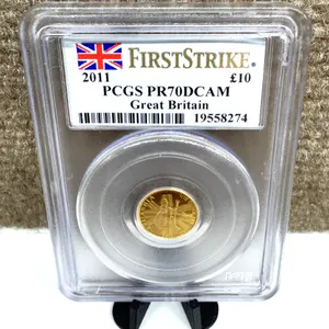 2011 Gold Britannia £10 1/10 Oz PCGS PR70DCAM