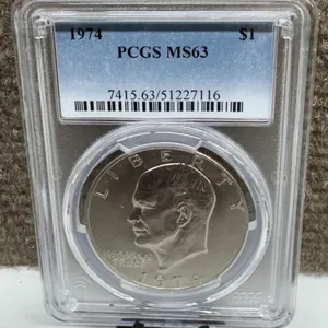 1974 PCGS MS63 Eisenhower Dollar $1