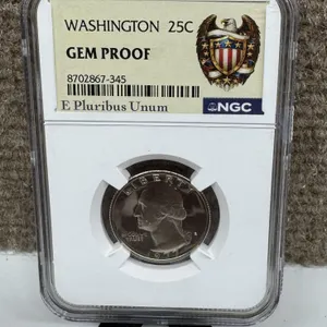 1977 Washington 25C Gem Proof NGC Certified