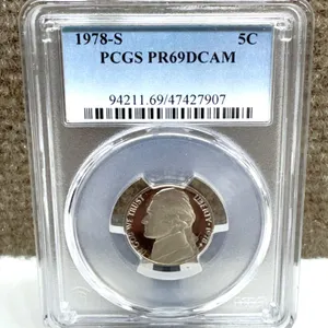 1978-S Jefferson Nickel PCGS PR69DCAM