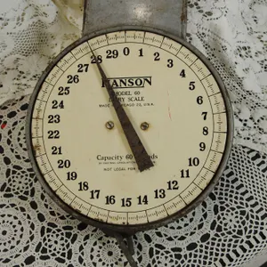Vintage Dairy Scale