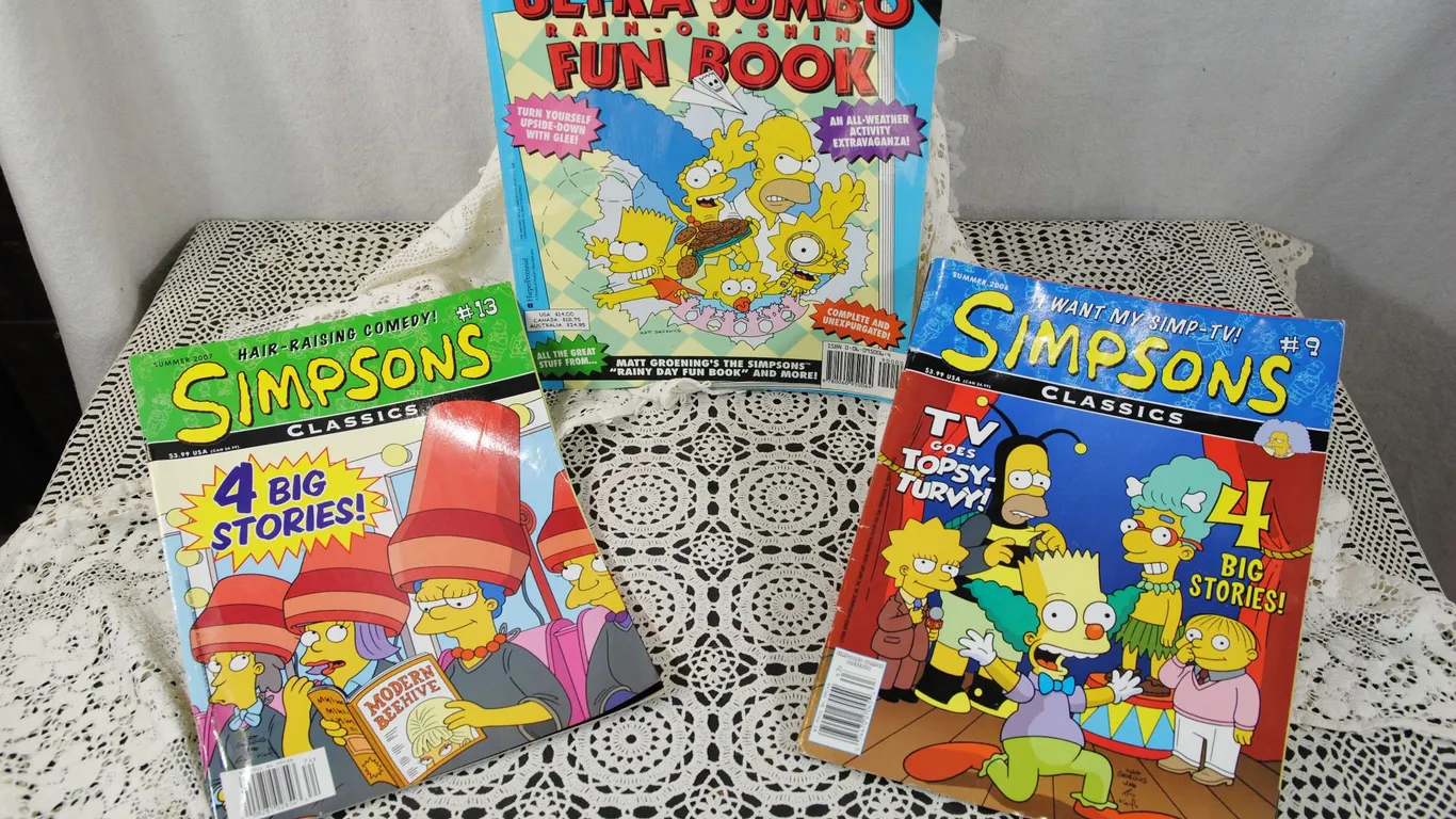 Simpsons Comic Books