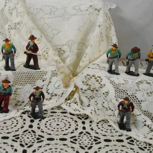 Hollow-cast Lead American Cowboys