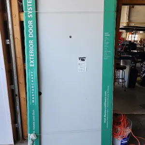 New Mastercraft Insulated Steel Exterior Door 36'' Left Hand Swing With Frame & Peep Hole