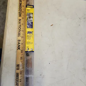 Irwin 5/8''X12" Welded Cutting Edge Wood Auger Drill Bit