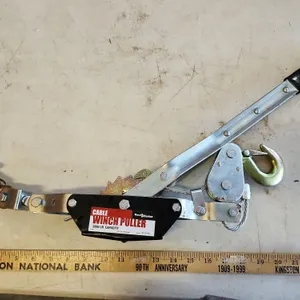 Haul Master Cable Winch Puller 2000 Lb. Capacity
